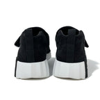 Hermes H Sneakers Shoes Suede Black Velcro — view 5