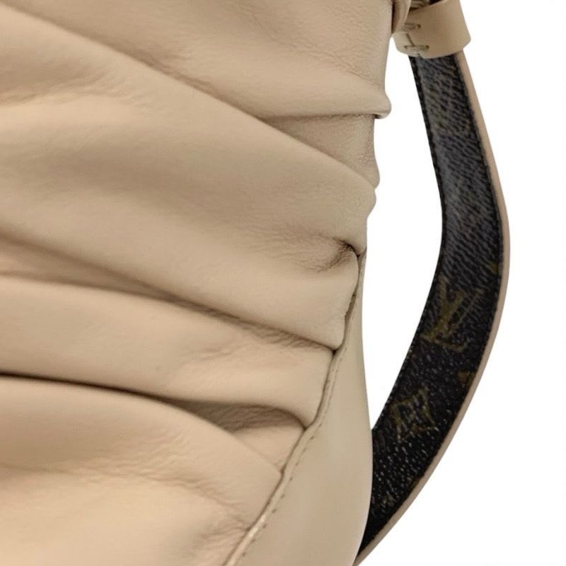 Louis Vuitton Olympia Line Monogram Boots Short Shoes Leather Beige Brown — view 9
