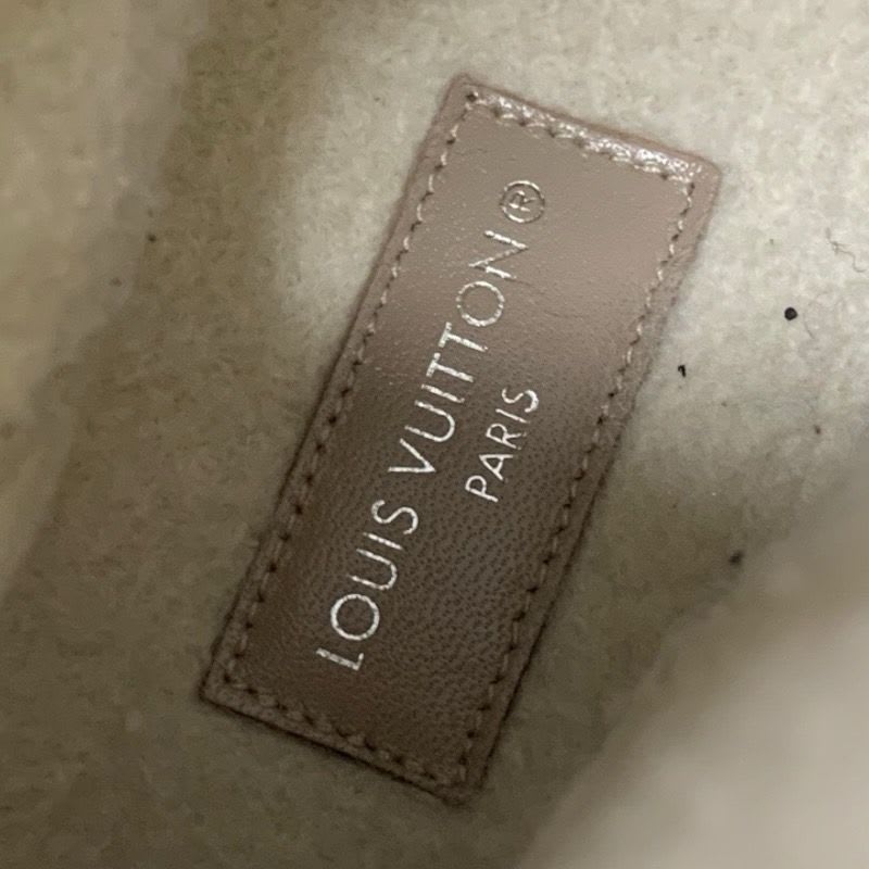 Louis Vuitton Snowdrop Line Monogram Boots Short Shoes Suede Mouton Beige — view 7