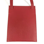 Hermes Shoulder Bag Amelie Leather Red — view 3