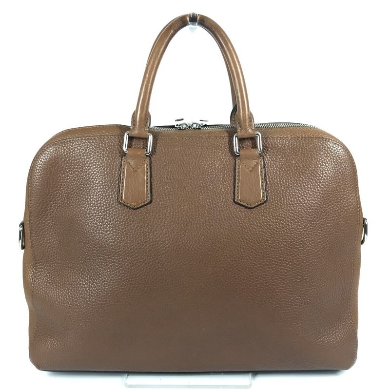 Louis Vuitton Handbag Briefcase PM Taurillon Leather Brown — view 2