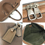 Louis Vuitton Handbag Briefcase PM Taurillon Leather Brown — view 8