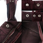 Hermes Fourre Tout PM Cotton Black Red Handbag — view 9