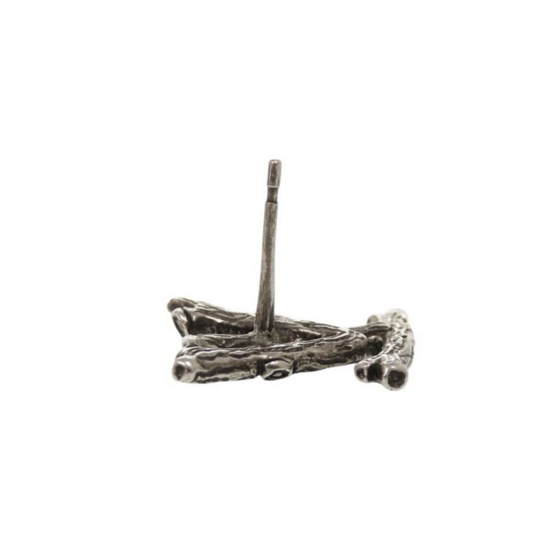 Louis Vuitton Bookle Wood Mp2783 Metal Silver Earrings 0667 — view 7