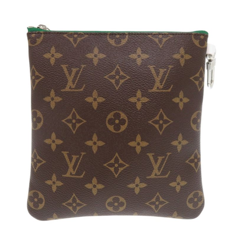 Louis Vuitton Golf Accessories Pouch Monogram Gi1298 Brown 0712 — view 2