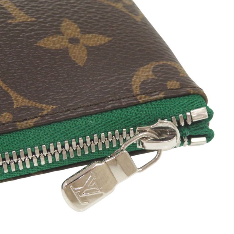 Louis Vuitton Golf Accessories Pouch Monogram Gi1298 Brown 0712 — view 5