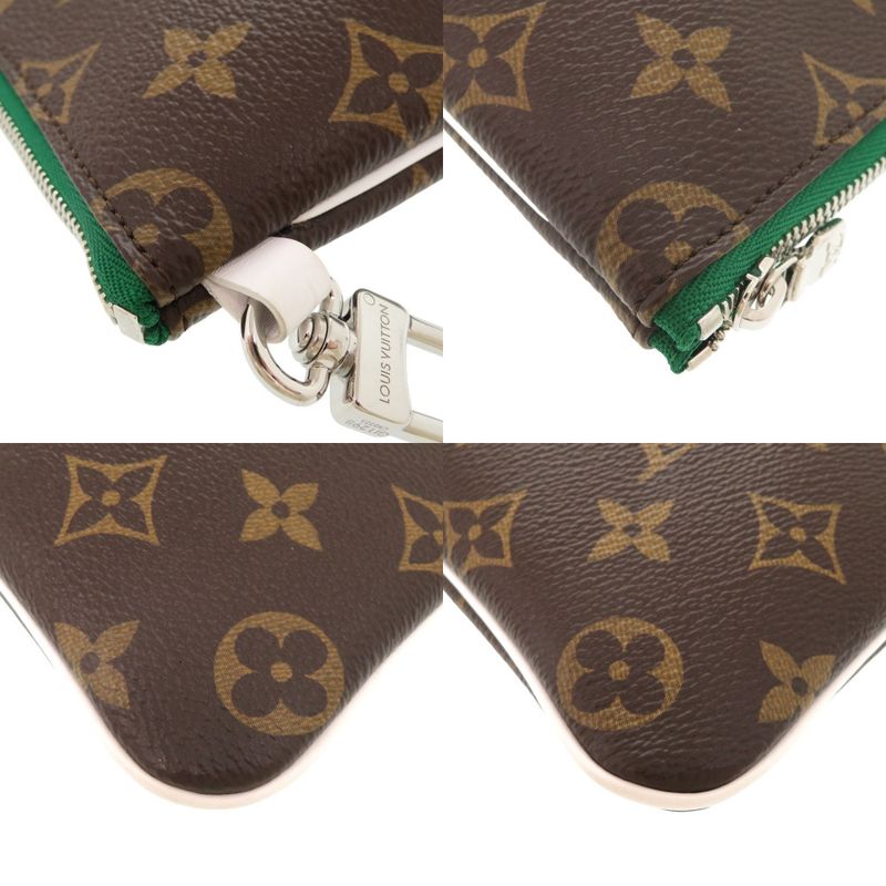 Louis Vuitton Golf Accessories Pouch Monogram Gi1298 Brown 0712 — view 3