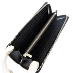 Louis Vuitton Portefeuille Clemence Epi Leather Noir Black Long Wallet — view 4