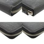 Louis Vuitton Portefeuille Clemence Epi Leather Noir Black Long Wallet — view 3