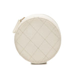 Chanel Small Vanity Bag Chain Shoulder Ap2193 off White Black — view 3