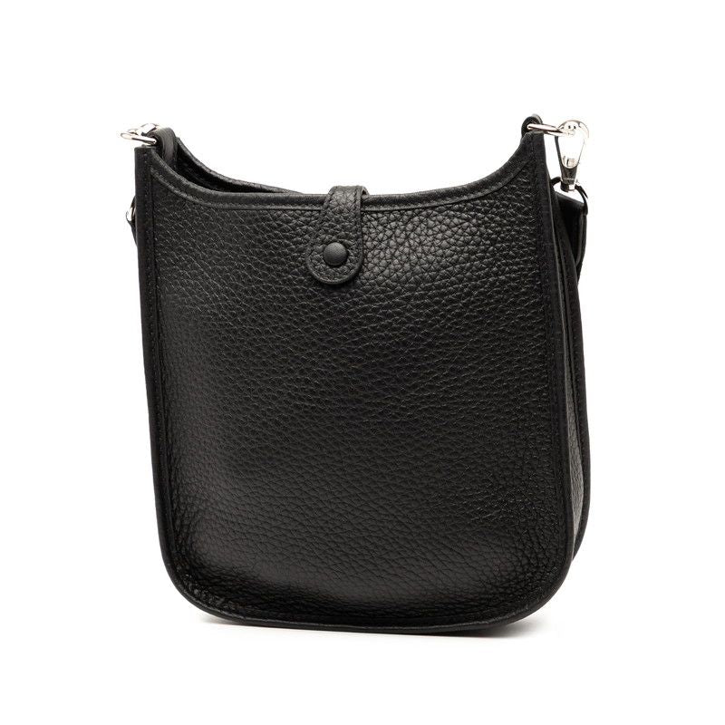 Hermes Mini Evelyne TPM Black Taurillon Clemence — view 2