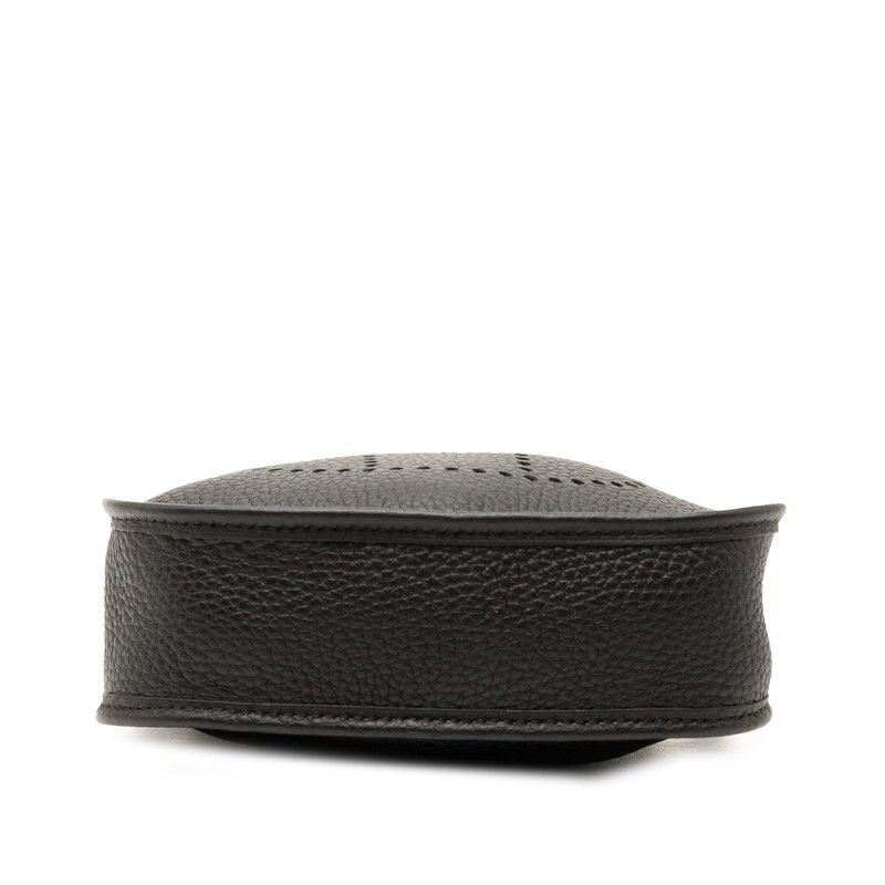 Hermes Mini Evelyne TPM Black Taurillon Clemence — view 3