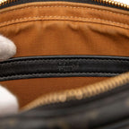 Celine Triomphe Black Brown Leather — view 5