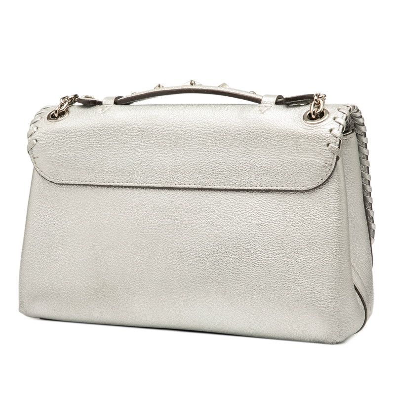 Louis Vuitton Veryline Chain Shoulder Bag Arjun Silver Leather — view 2