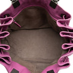 Bottega Veneta Intrecciato Shoulder Bag 2-Way Purple Leather — view 4