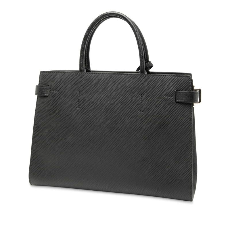 Louis Vuitton Epi Twist Tote Shoulder Bag 2-Way Noir Black — view 2