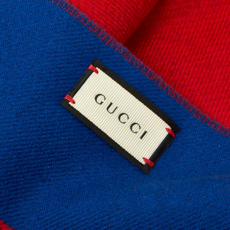 Gucci Taiga Red Blue Wool — view 5