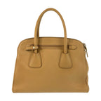 Prada Saffiano Beige Gold Hardware Leather Shoulder Bag 2-Way — view 2