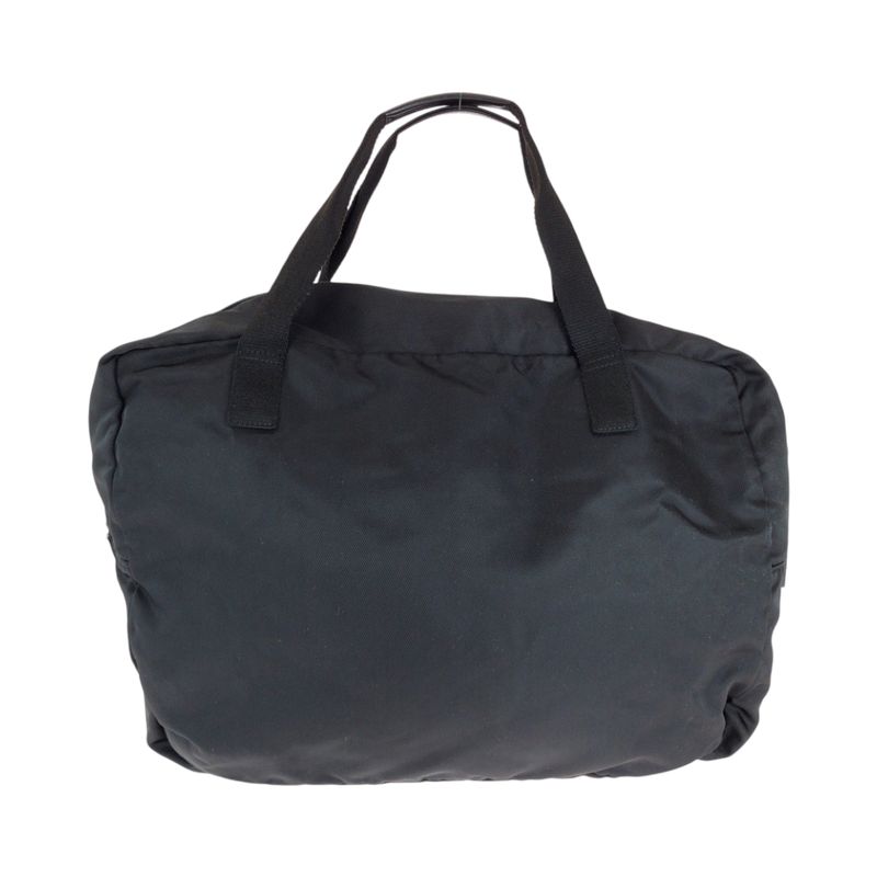 Gucci Black Silver Hardware Nylon 012 0389 Boston Bag Handbag — view 2