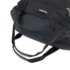 Gucci Black Silver Hardware Nylon 012 0389 Boston Bag Handbag — view 6