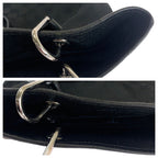Gucci Black Silver Hardware GG Canvas 10836 Tote Bag — view 6