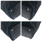 Gucci Black Silver Hardware GG Canvas 10836 Tote Bag — view 3