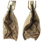 Gucci Brown Beige Gold Hardware GG Canvas Shoulder Bag Crossbody — view 8