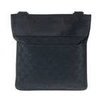 Gucci Black Silver Hardware GG Canvas 019 0348 Shoulder Bag Pochette — view 2