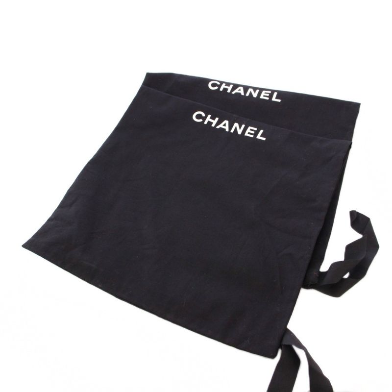 Chanel Jockey Boots Middle Length Coco Mark Leather 38 C Black KH — view 9