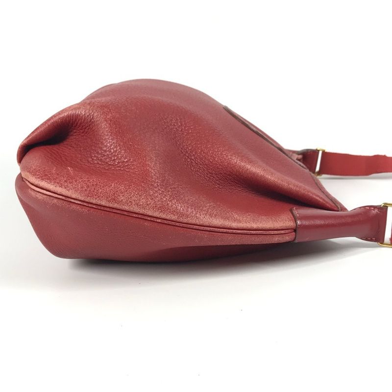 Hermes Shoulder Bag Rodeo De Leather Red — view 3