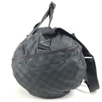 Louis Vuitton Practical Boston Bag Leather Nylon Black — view 4