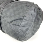 Louis Vuitton Practical Boston Bag Leather Nylon Black — view 6