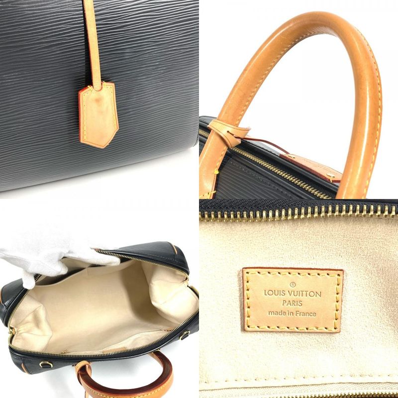 Louis Vuitton Handbag Dog PM Epi Leather Noir Black — view 8