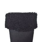 Chanel Long Boots Mouton Inner Shearling Coco Mark 36.5 Black Aa — view 8