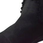Chanel Long Boots Mouton Inner Shearling Coco Mark 36.5 Black Aa — view 7