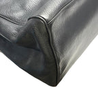 Bottega Veneta Intrecciato Business Bag Briefcase Handbag Black Leather — view 3