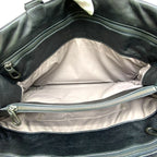 Bottega Veneta Intrecciato Business Bag Briefcase Handbag Black Leather — view 7