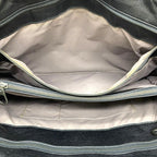 Bottega Veneta Intrecciato Business Bag Briefcase Handbag Black Leather — view 6