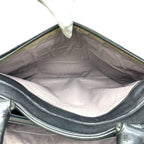 Bottega Veneta Intrecciato Business Bag Briefcase Handbag Black Leather — view 5