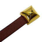 Hermes Medor Infini Double Tour Bracelet Rouge Ash Rose Azalea Swift Evercolor — view 3