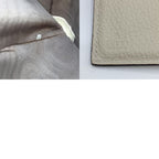 Gucci Embossed Logo Mini Wallet Trifold Ivory — view 6