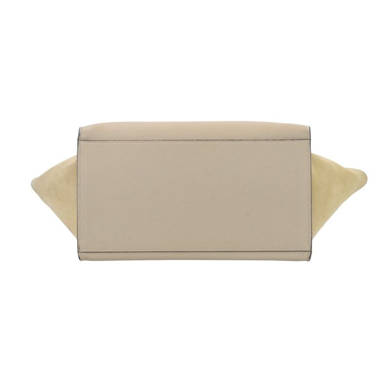 Celine Trapeze 2-Way Shoulder Bag Beige — view 5
