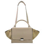 Celine Trapeze 2-Way Shoulder Bag Beige — view 2