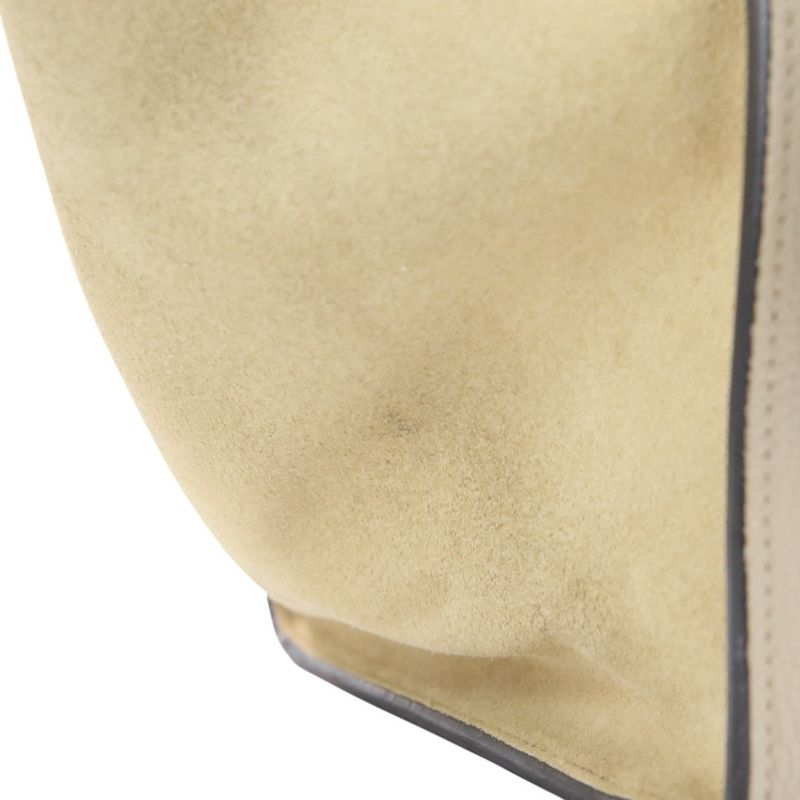Celine Trapeze 2-Way Shoulder Bag Beige — view 9