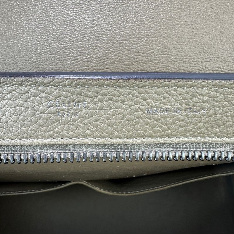 Celine Trapeze 2-Way Shoulder Bag Beige — view 8