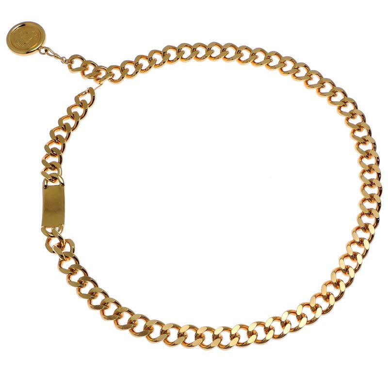 Chanel Coco Mark Medal Chain Belt — view 3