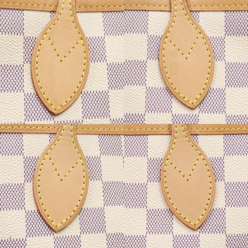 Louis Vuitton Neverfull GM Damier Azur Tote Bag 0501 — view 8