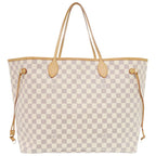 Louis Vuitton Neverfull GM Damier Azur Tote Bag 0501 — view 2