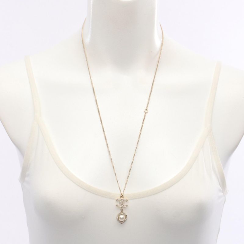 Chanel Necklace Coco Mark GP — view 6