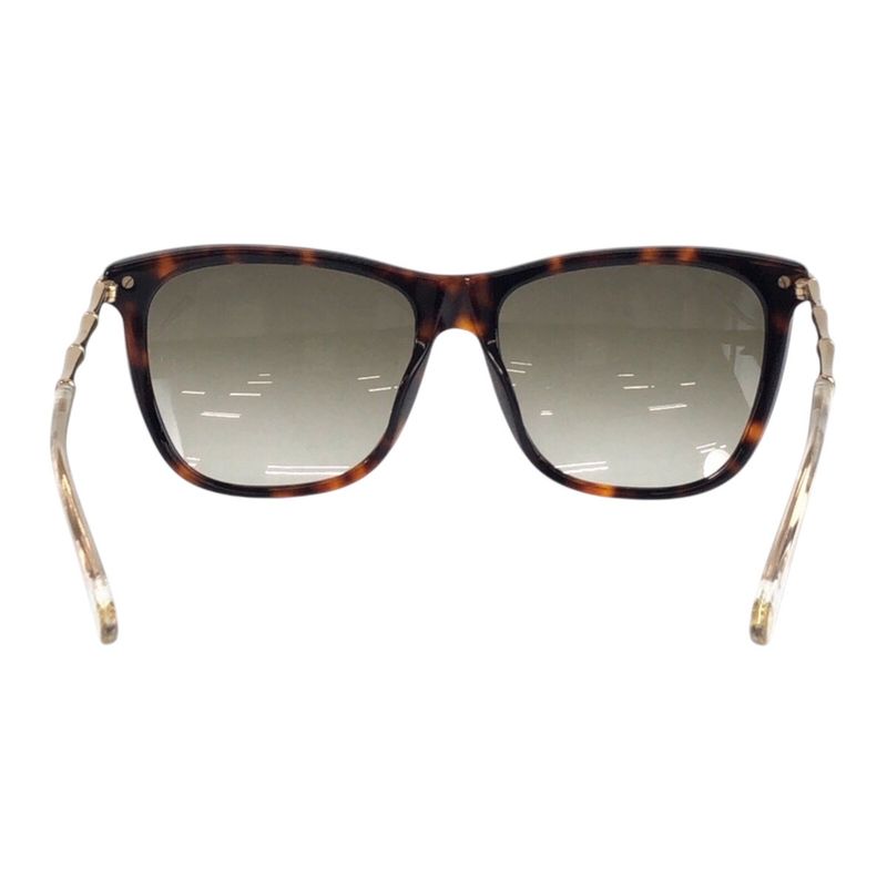 Gucci Brown Gold Metal Acetate 11 A3 F3 M Sunglasses — view 3